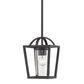 Golden Lighting Mercer 1-Light Mini Pendant in Matte Black, , large