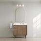 37B Mertola 36" Single Bathroom Vanity Cabinet in Walnut Drift with White Composite Stone Top and Backsplash, , large