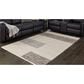Ashley Barus 5" x 7" Beige, Brown and Gray Area Rug, , large