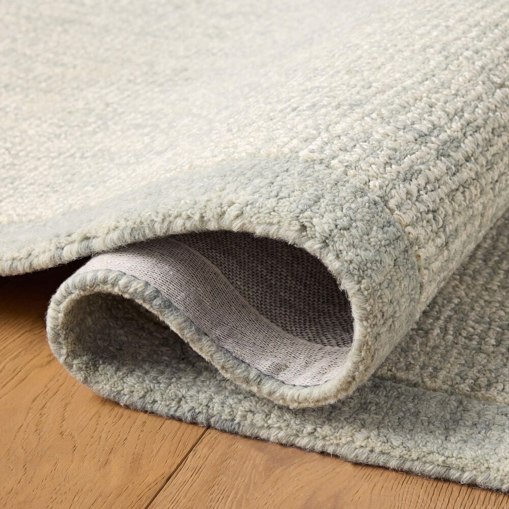 Magnolia Home Henley Ivory and Spa 2&#39;3&quot; x 3&#39;9&quot; Area Rug, , large