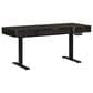 Riva Ridge Rylan 60" Adjustable Lift Desk in Dark Roast, , large