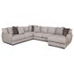 Moore Furniture Sullivan 4-Piece Right Facing Sectional with Chaise in Mandy Otter, , large