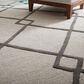 Feizy Kimball Ivory, Gray and Tan 12" x 15" Area Rug, , large