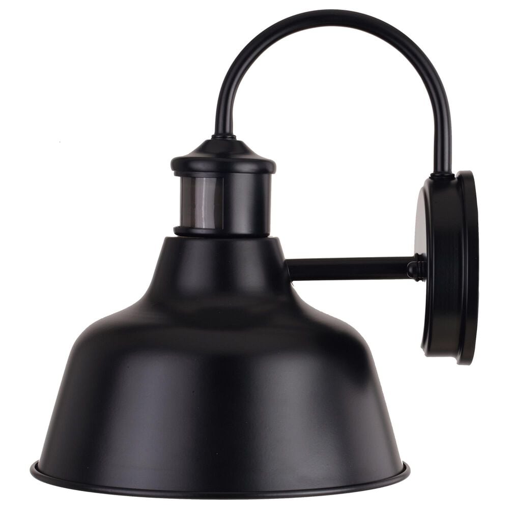 Vaxcel Cody 1-Light Outdoor Motion Sensor Wall Sconce in Dark Bronze and Light Gold, , large