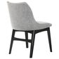Blue River Arcadia and Azalea 5-Piece 48" Dining Set with Gray Cushion in Black, , large