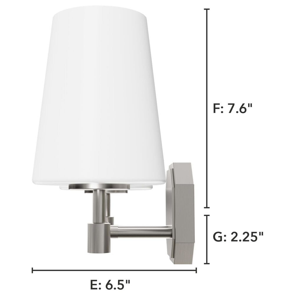 Hunter Nolita 2-Light Vanity in Brushed Nickel, , large