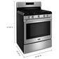 Maytag 5 Cu. Ft. Gas Range with Fan Convection in Fingerprint Resistant Stainless Steel, , large