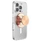 PopSockets MagSafe Circle PopGrip in Aluminum Radial Rose Gold, , large