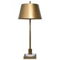 Ashley Fritzburn Table Lamp in Antique Gold and White, , large