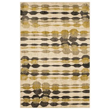 Drew and Jonathan Home Expressions Acoustic 91821-90121 2" x 3" Onyx Scatter Rug, , large