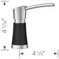 Blanco Artona Soap Dispenser in PVD Steel and Coal Black, , large