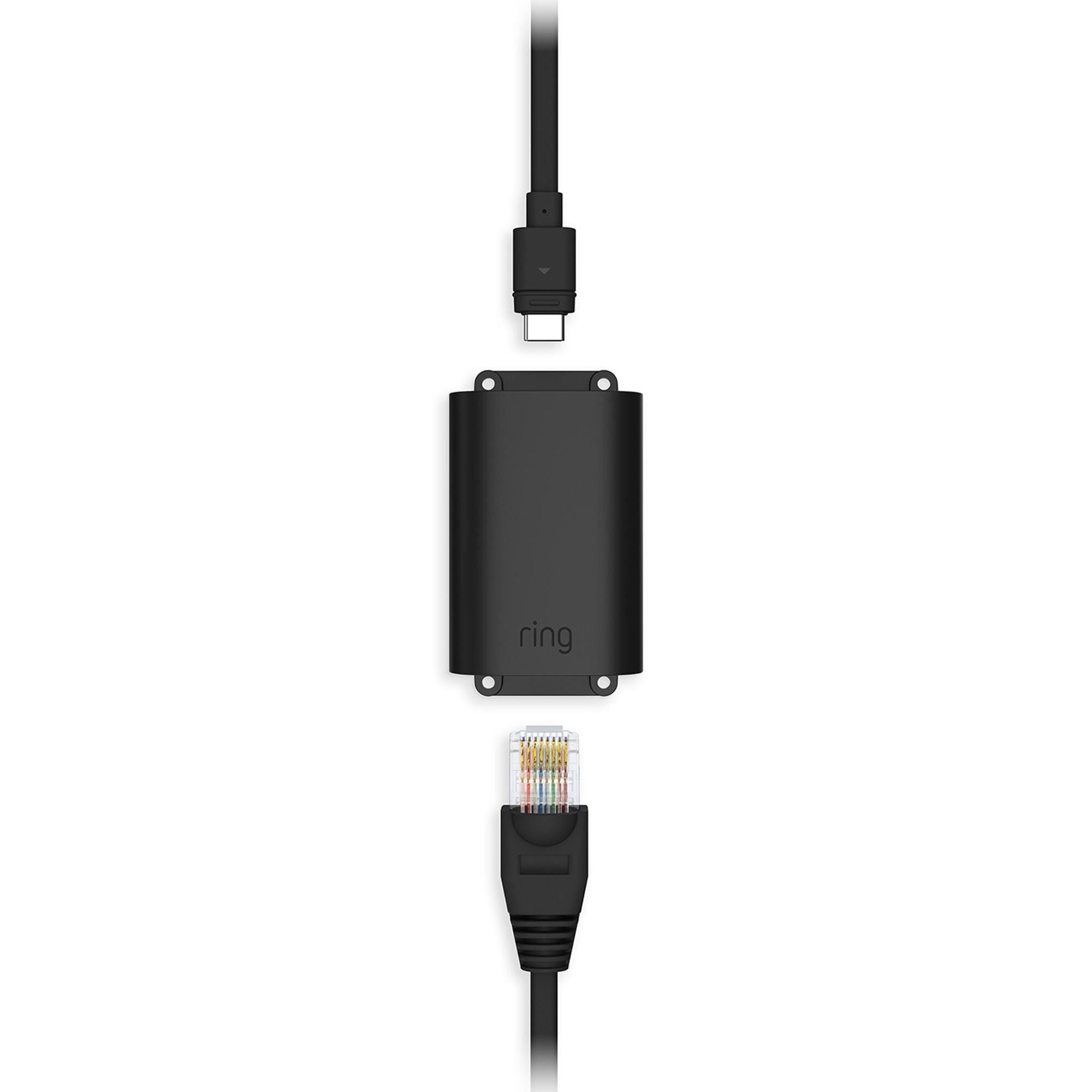 Ring Wired Doorbell Pro Power Over Ethernet with Retinal 4K in