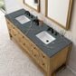 James Martin Vanities Breckenridge 72" Double Bathroom Vanity in Light Natural Oak with 3 cm Parisien Bleu Quartz Top and Rectangular Sinks, , large