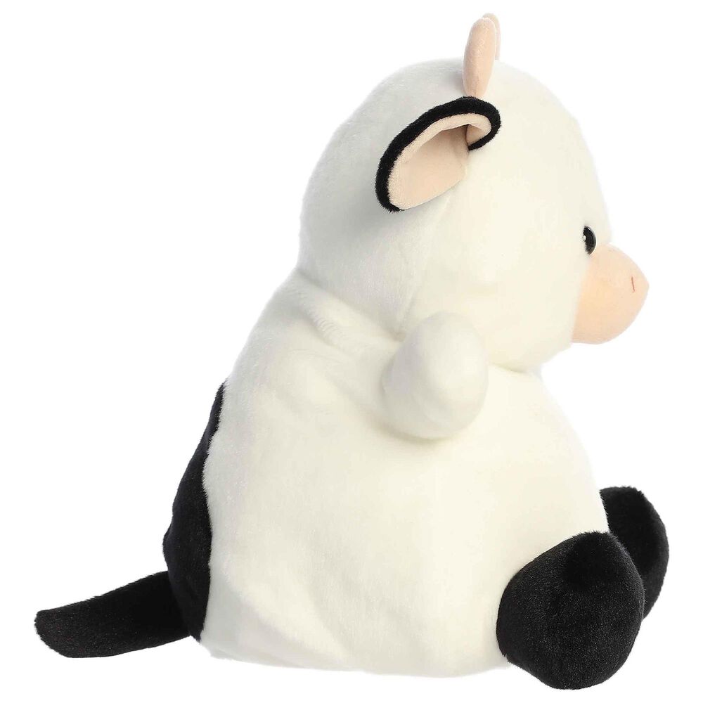 Aurora 13&quot; Sweetie Cow Stuffed Animal in Soft White and Bold Black, , large