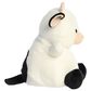 Aurora 13" Sweetie Cow Stuffed Animal in Soft White and Bold Black, , large