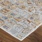 Feizy Laina Geometric 7"10" x 9"6" Beige and Gray Area Rug, , large