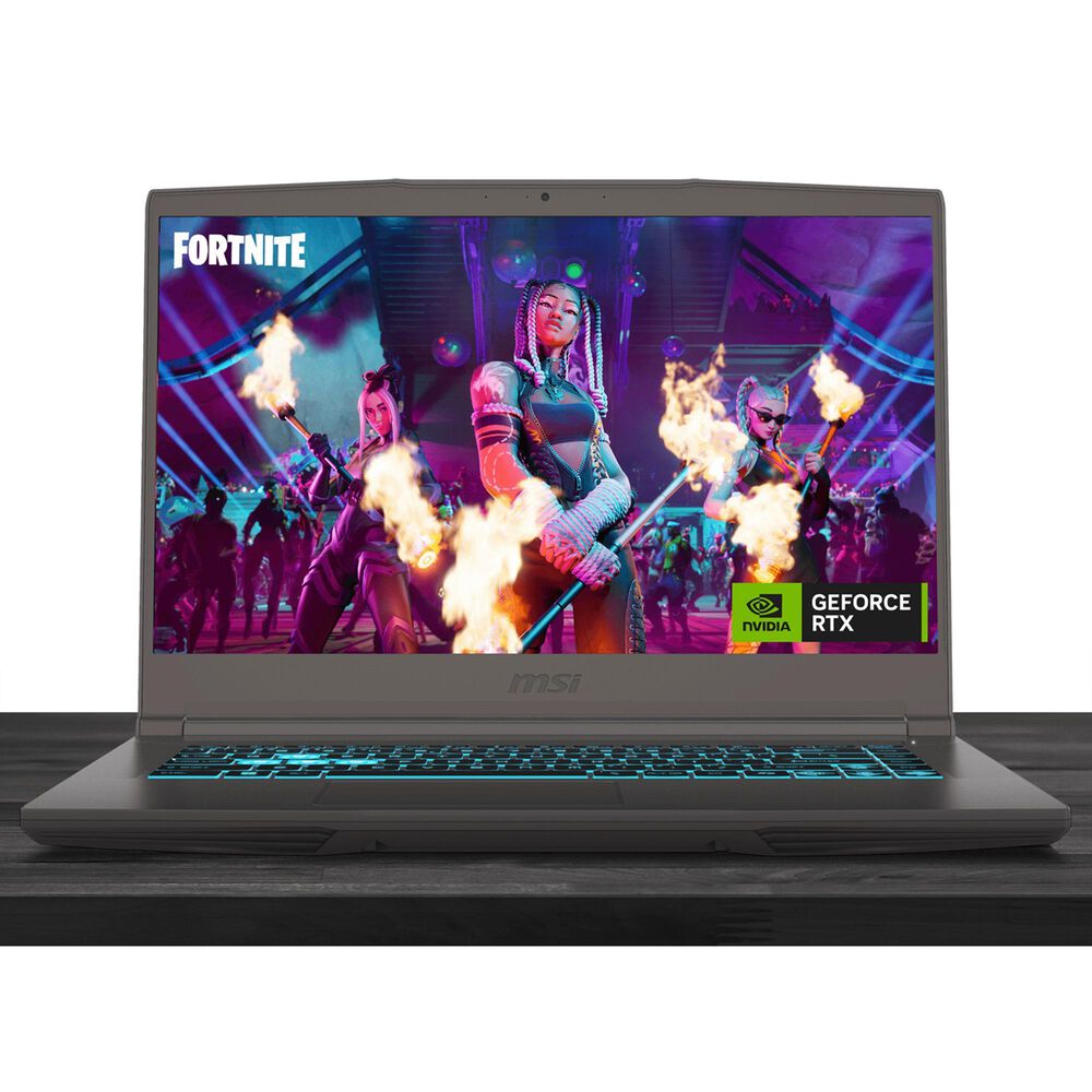 MSI 15.6&quot; Laptop | AMD Ryzen 5 7535HS - 16GB RAM - NVIDIA GeForce RTX 3050 Graphics - 512GB SSD in Black, , large