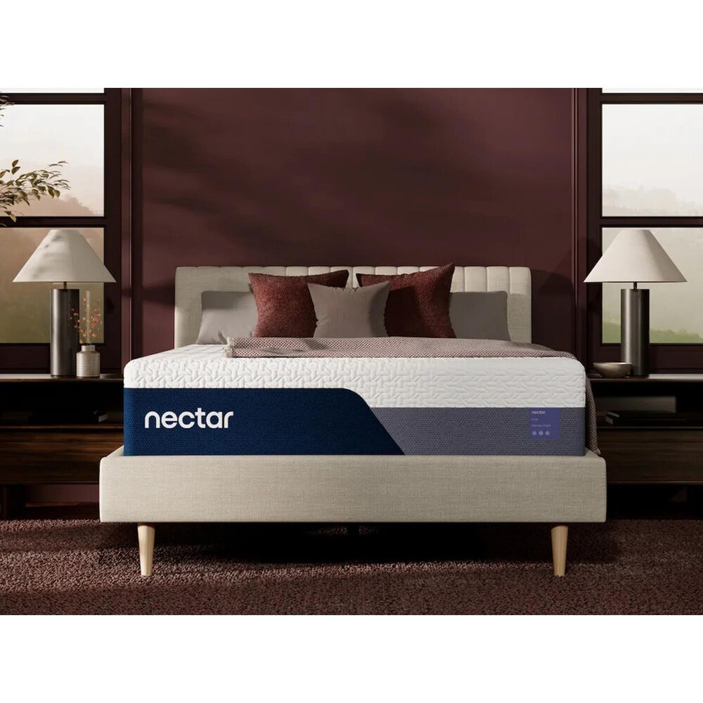 Nectar Luxe Memory Foam 5.1 Medium Plush Twin XL Mattress, , large