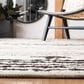 Safavieh Natura NAT325Z 2"3" x 8" Black and Ivory Runner, , large