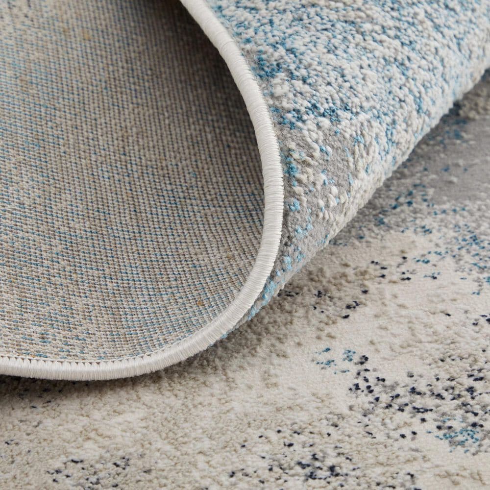 Feizy Astra 12&#39; x 15&#39; Gray and Navy Area Rug, , large