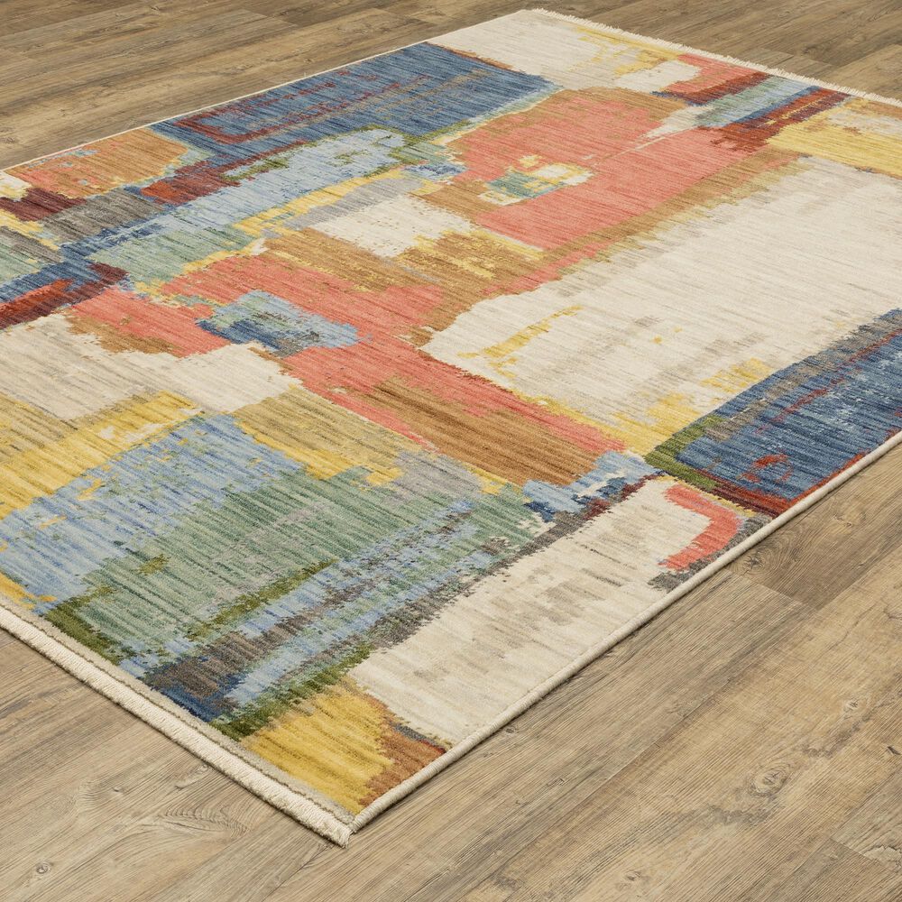 Oriental Weavers Soleri 5&#39;3&quot; x 7&#39;6&quot; Multicolor Area Rug, , large