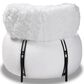 Baxton Studio Tayla Accent Chair in White, , large