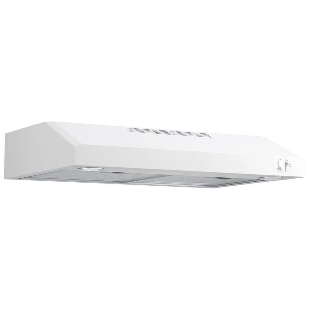 GE Appliances 30" Under the Cabinet Hood in White, , large