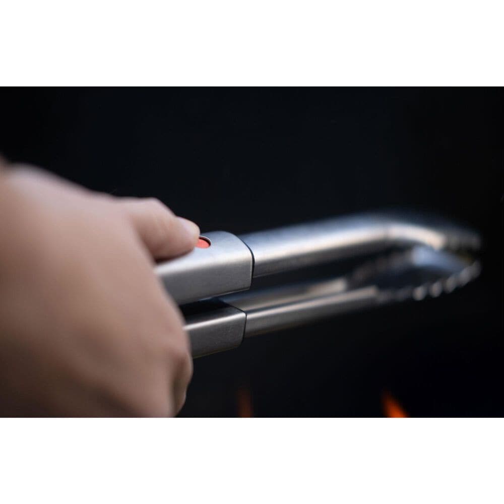 Joseph Joseph GrillOut 4-Piece BBQ Tool Set with Storage Case in Stainless Steel, , large