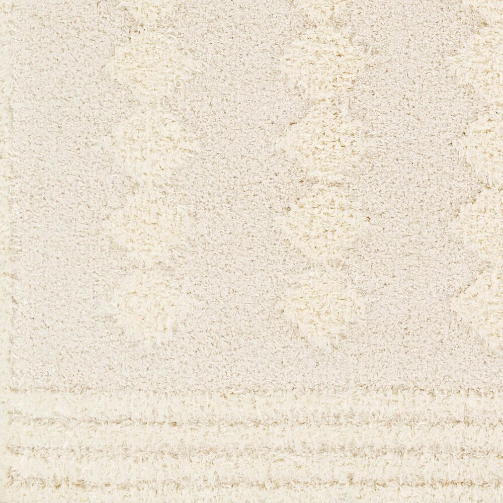 Surya Rodos RDO2319 5&#39;3&quot; x 7&#39; Beige and White Area Rug, , large