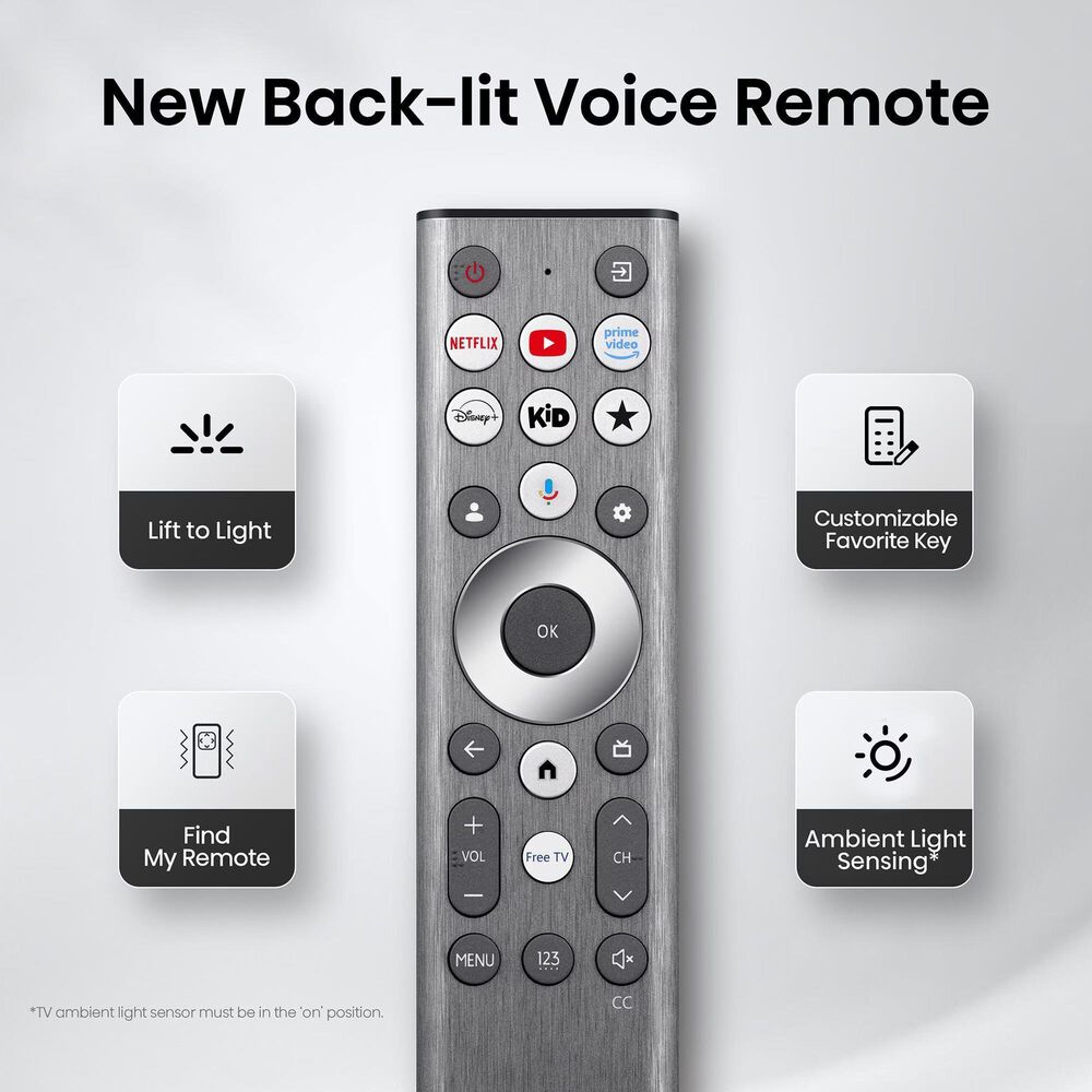 Hisense 85" Class UR9 Series RGB Mini LED 4K - Smart Google TV with 5.1.4 Channel Soundbar System in Black, , large