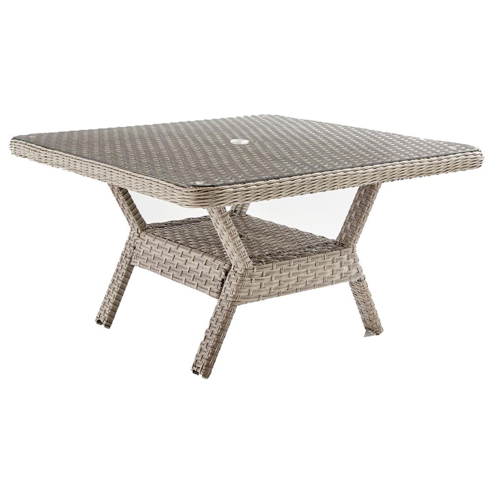 Serenity Mayfair Dining Chat Table in Pebble, , large
