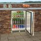 Marvel 5.3 Cu. Ft. 24" Outdoor Built-In High-Capacity Refrigerator in Stainless Steel, , large