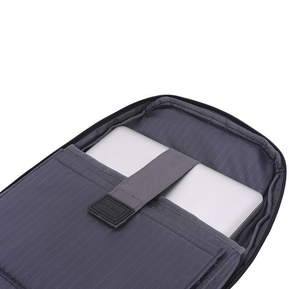 EcoStyle Tech Exec Backpack in Black, , large