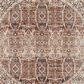 Surya Carlisle Oriental 5"3" Round Dusty Pink, Medium Brown, Light Gray, Pale Blue, Brown and Cream Area Rug, , large