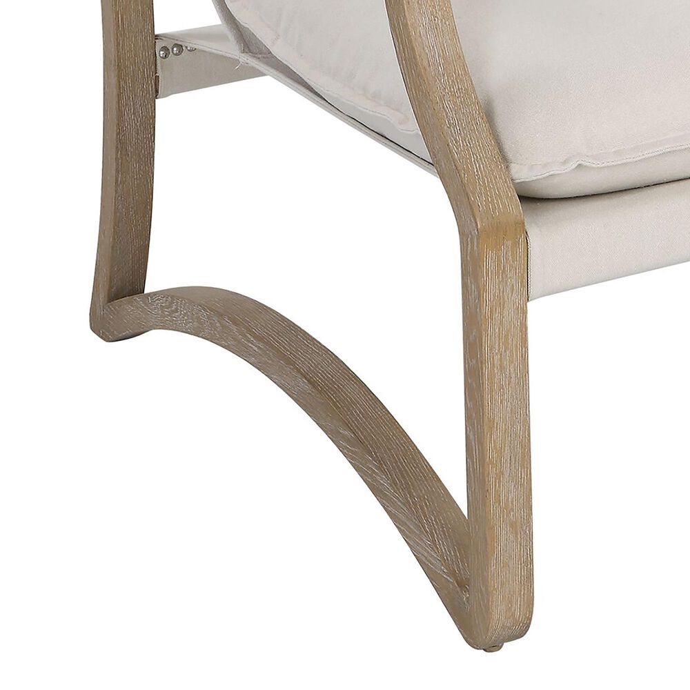 Uttermost Melora Accent Chair in Natural Linen, , large