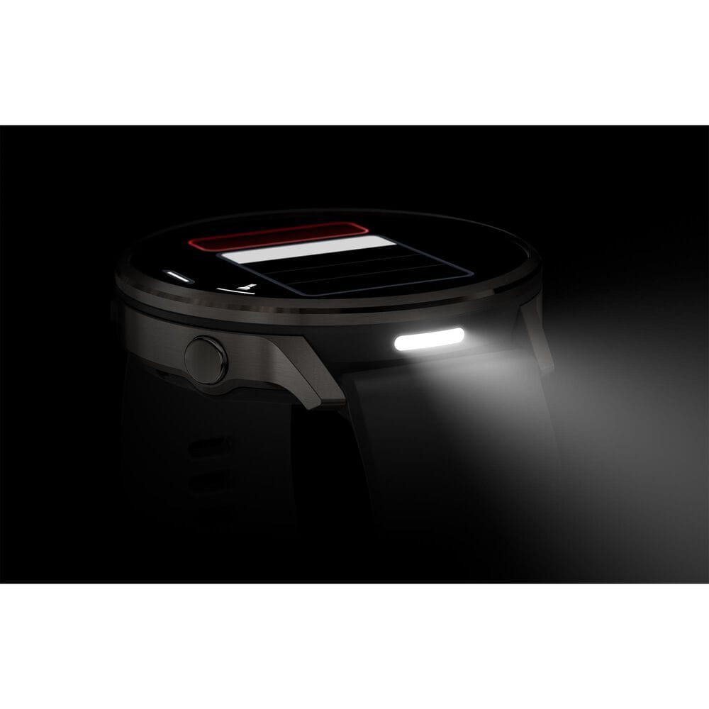 Garmin Venu 4  45 mm Slate with Black Silicone Band, , large