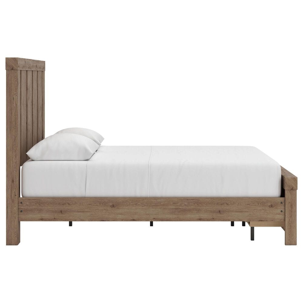 Ashley QUEEN PANEL STORAGE BED (FB STORAGE), , large