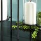 Ashley Ginette Candle Holder in Black and Clear (Set of 2), , large