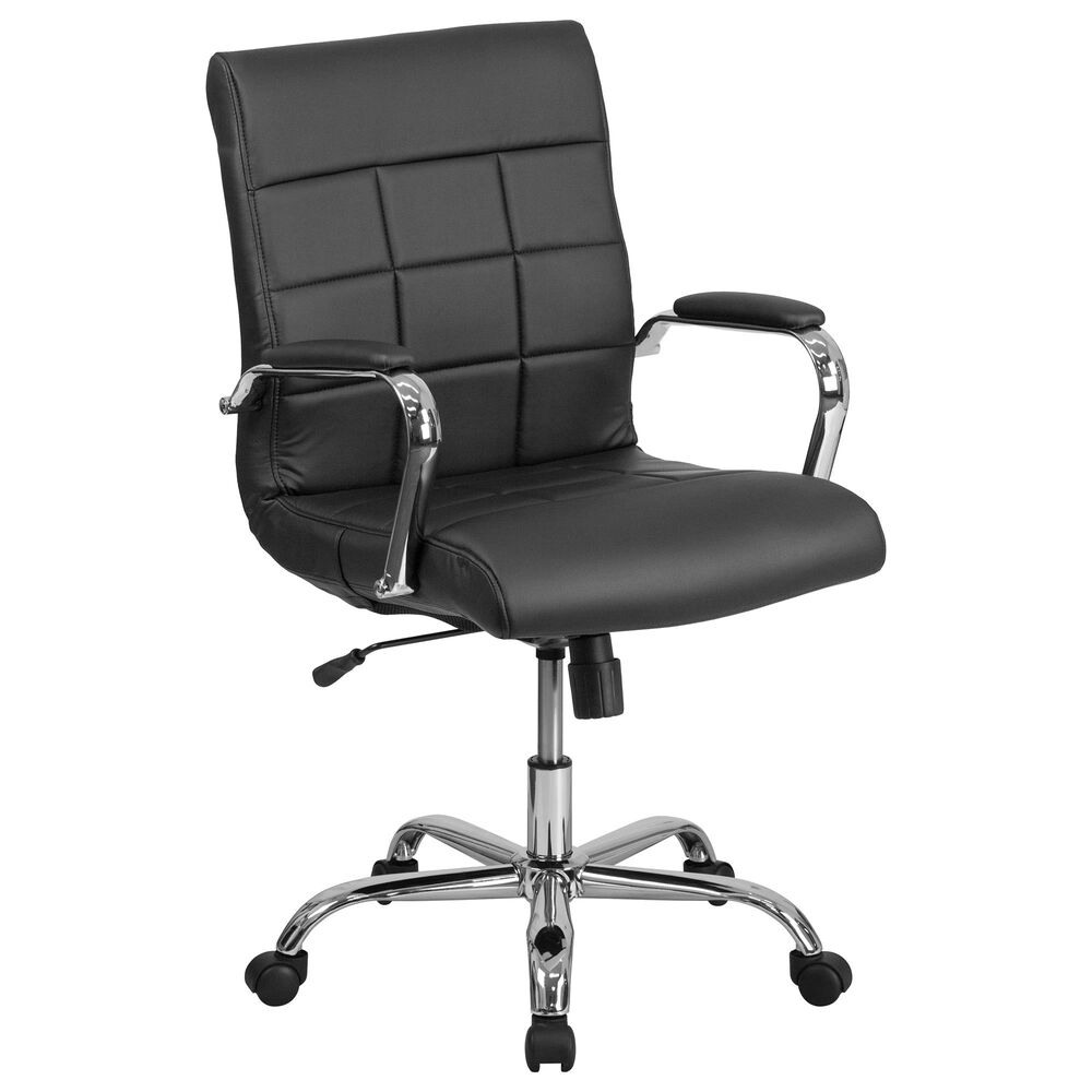 Flash Furniture Executive Swivel Chair in Black, , large