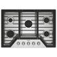 Whirlpool 2-Piece Kitchen Package with 5 Cu. Ft. Single Smart Wall Oven and Gas Cooktop in Fingerprint Resistant Stainless Steel, , large
