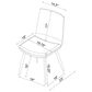 Pacific Landing Ortega Side Chair in Coffee, , large
