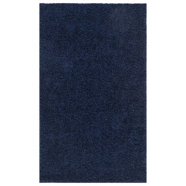 Safavieh Athens Shag SGA119N 3" x 5" Navy Area Rug, , large