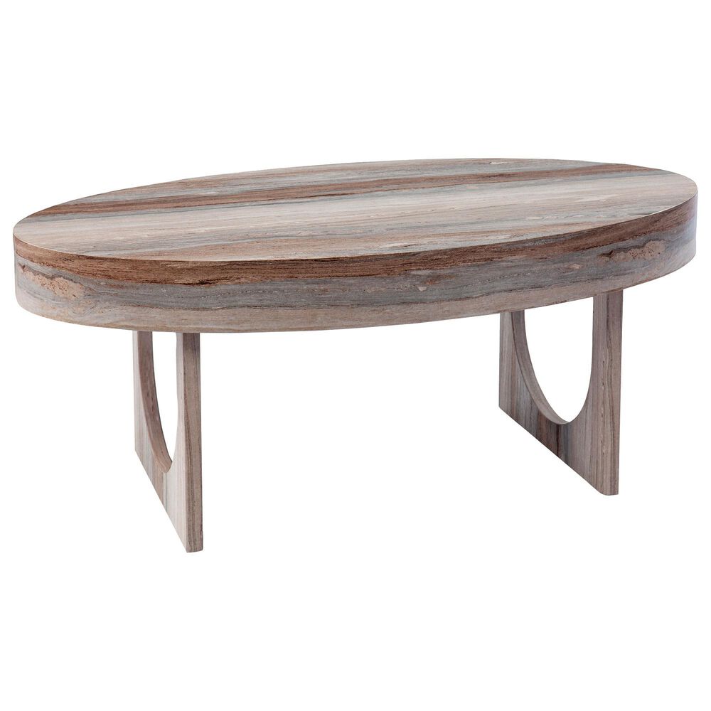 Southern Enterprises Chadkirk Coffee Table in Brown, , large