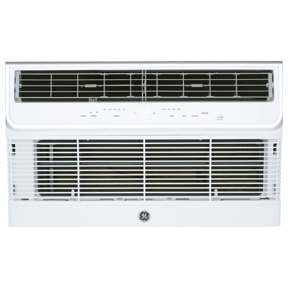 GE Appliances 10000 BTU Built-In Heat/Cool Room Air Conditioner in White, , large