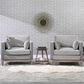 Jennifer Taylor Home Knox Arm Chair in Opal Grey Velvet, , large