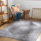 Surya Colin 7"10" x 10"2" Light Blue, Medium Green, Gray, Charcoal, Tan and Cream Area Rug, , large