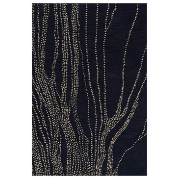 Momeni Simba Contemporary  2"6" x 8" Navy Runner, , large