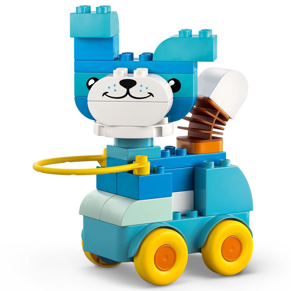 LEGO Duplo 3-In-1 Wild Animal on Wheels Building Set, , large