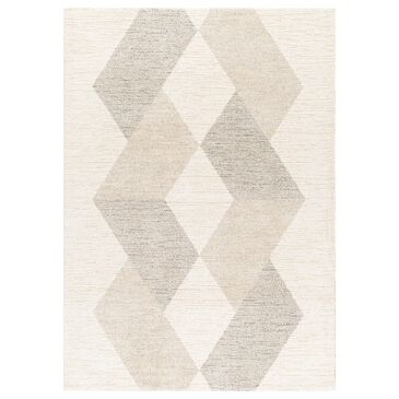 Surya Gavic 4"3" x 5"11" Light Beige, Ivory and Medium Gray Area Rug, , large