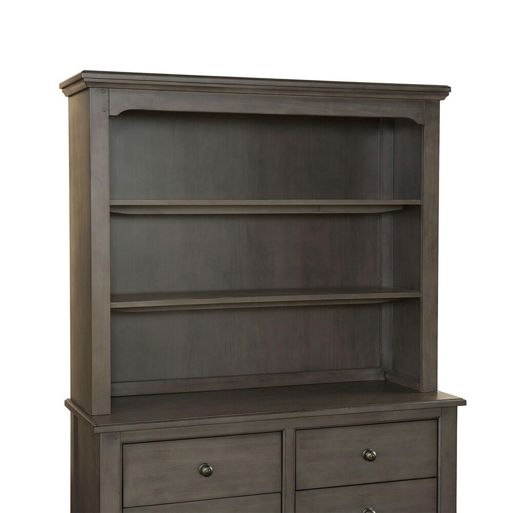 Eastern Shore Taylor Bookcase Hutch in Dusk, , large